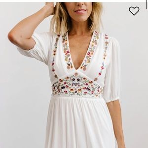 Baltic Born Santa Fe Embroidered Dress